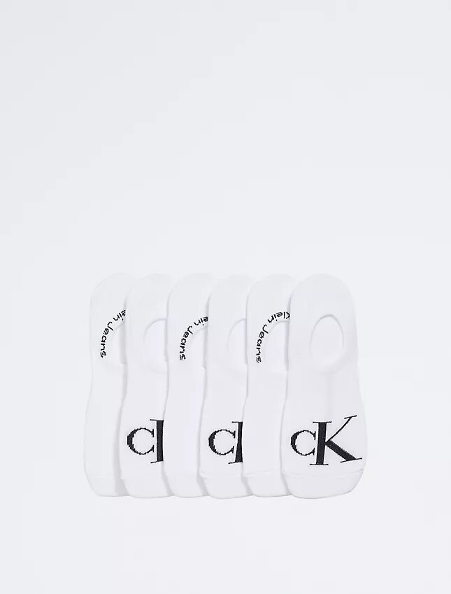 Flachgestrickte Monogram-Unterziehsocken im 6er-Pack Flachgestrickte Monogram-Unterziehsocken im 6er-Pack