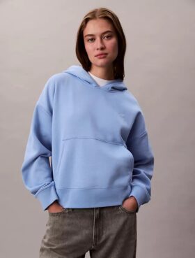 Fleece-Hoodie mit Archiv-Logo