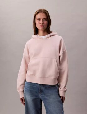 Fleece-Hoodie mit Archiv-Logo