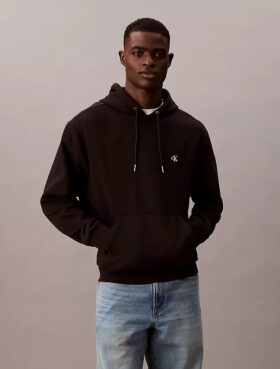 Fleece-Hoodie mit Archiv-Logo