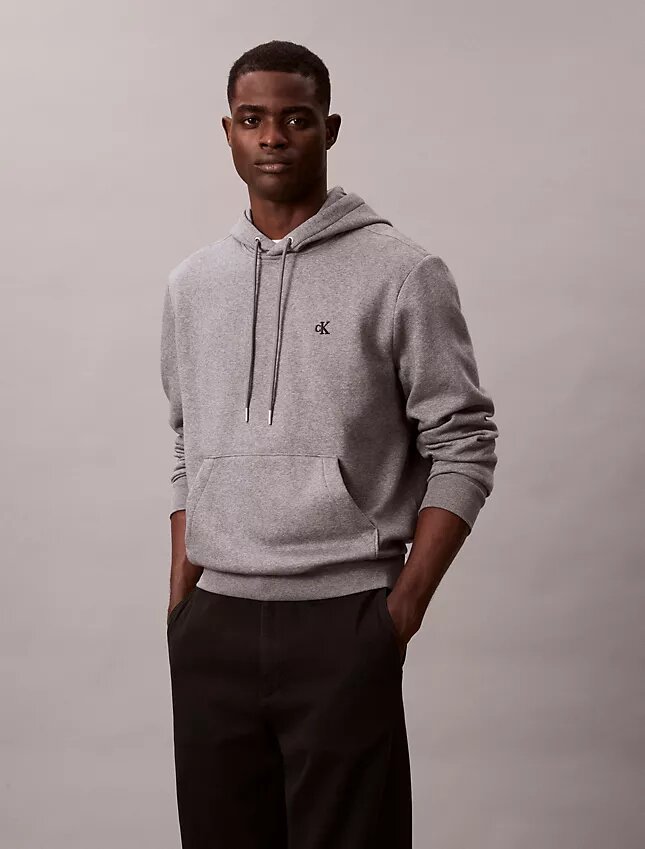 Fleece-Hoodie mit Archiv-Logo Fleece-Hoodie mit Archiv-Logo