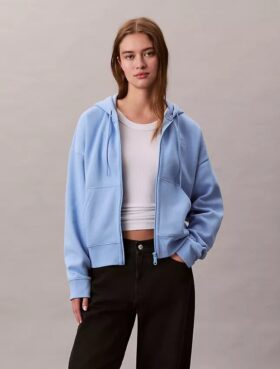 fleece hoodie mit reissverschluss und monogram 1 5 280x369 - Fleece-Hoodie mit Rei&szlig;verschluss und Monogram