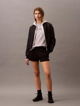 Fleece-Shorts mit Archiv-Logo Fleece-Shorts mit Archiv-Logo
