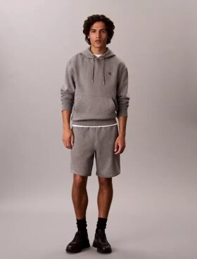 Fleece-Shorts mit Archiv-Logo