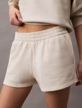 Fleece-Shorts mit Archiv-Logo Fleece-Shorts mit Archiv-Logo