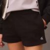 Fleece-Shorts mit Archiv-Logo