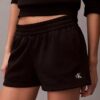 Fleece-Shorts mit Archiv-Logo Fleece-Shorts mit Archiv-Logo