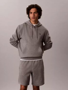 Fleece-Shorts mit Archiv-Logo