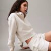 Fleece-Shorts mit Archiv-Logo Fleece-Shorts mit Archiv-Logo