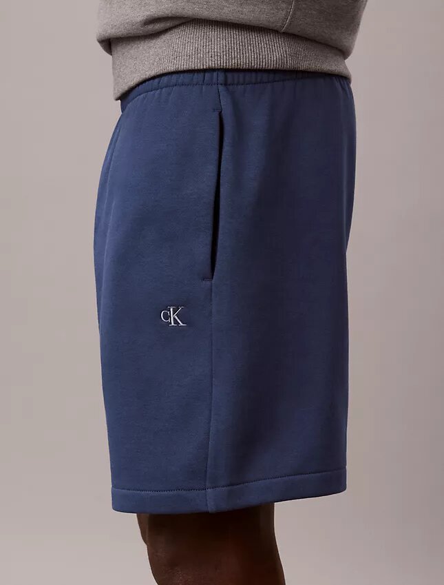 Fleece-Shorts mit Archiv-Logo Fleece-Shorts mit Archiv-Logo
