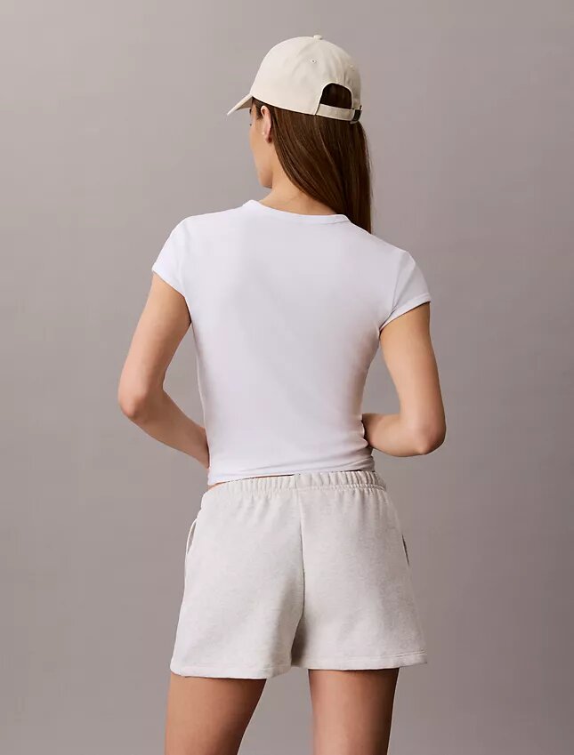 Fleece-Shorts mit Archiv-Logo Fleece-Shorts mit Archiv-Logo