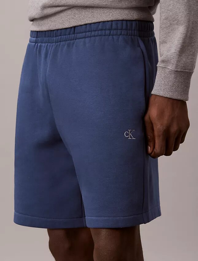 Fleece-Shorts mit Archiv-Logo Fleece-Shorts mit Archiv-Logo