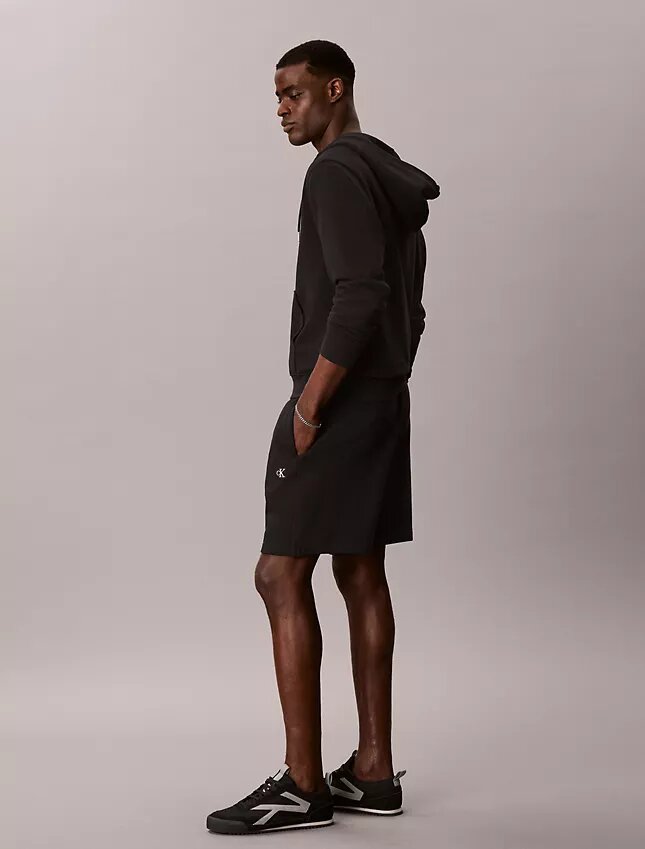 Fleece-Shorts mit Archiv-Logo Fleece-Shorts mit Archiv-Logo