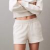Fleece-Shorts mit Archiv-Logo Fleece-Shorts mit Archiv-Logo