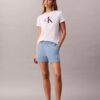 Fleece-Shorts mit Monogram