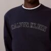 Fleece-Sweatshirt mit Varsity-Logo-Grafik Fleece-Sweatshirt mit Varsity-Logo-Grafik