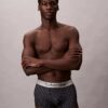 Gebürstete Mikrofaser-Stretch-Low Rise Trunk-Boxershorts