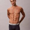 Gebürstete Mikrofaser-Stretch-Low Rise Trunk-Boxershorts