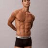 Gebürstete Mikrofaser-Stretch-Low Rise Trunk-Boxershorts