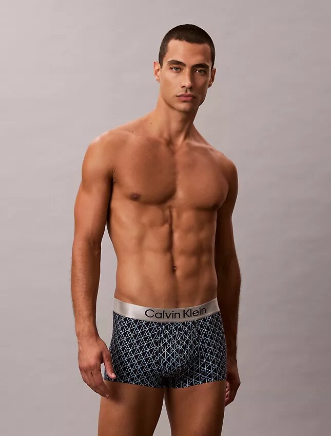 Gebürstete Mikrofaser-Stretch-Low Rise Trunk-Boxershorts Gebürstete Mikrofaser-Stretch-Low Rise Trunk-Boxershorts