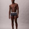 Gebürstete Mikrofaser-Stretch-Low Rise Trunk-Boxershorts