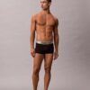 Gebürstete Mikrofaser-Stretch-Low Rise Trunk-Boxershorts