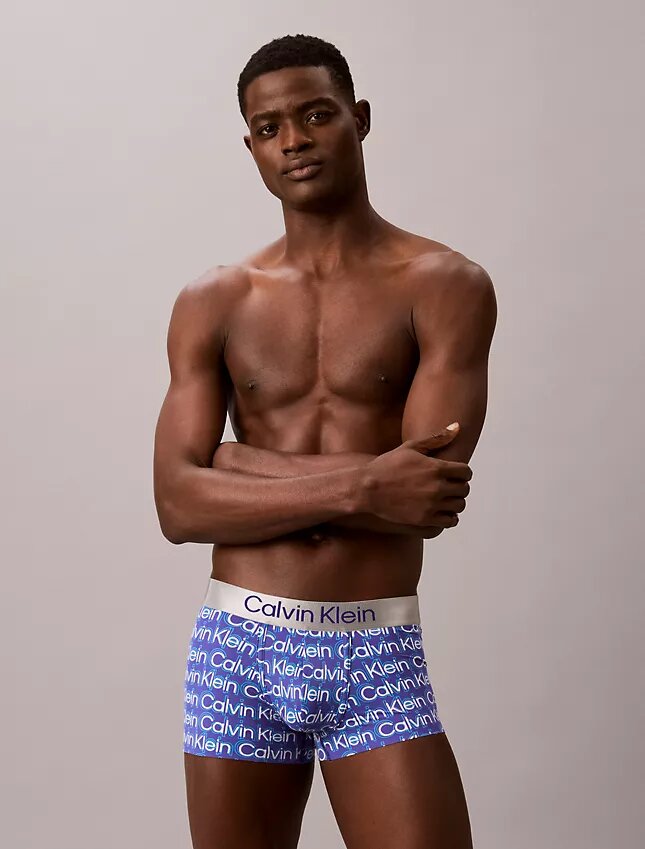 Gebürstete Mikrofaser-Stretch-Low Rise Trunk-Boxershorts Gebürstete Mikrofaser-Stretch-Low Rise Trunk-Boxershorts