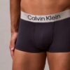 Gebürstete Mikrofaser-Stretch-Low Rise Trunk-Boxershorts