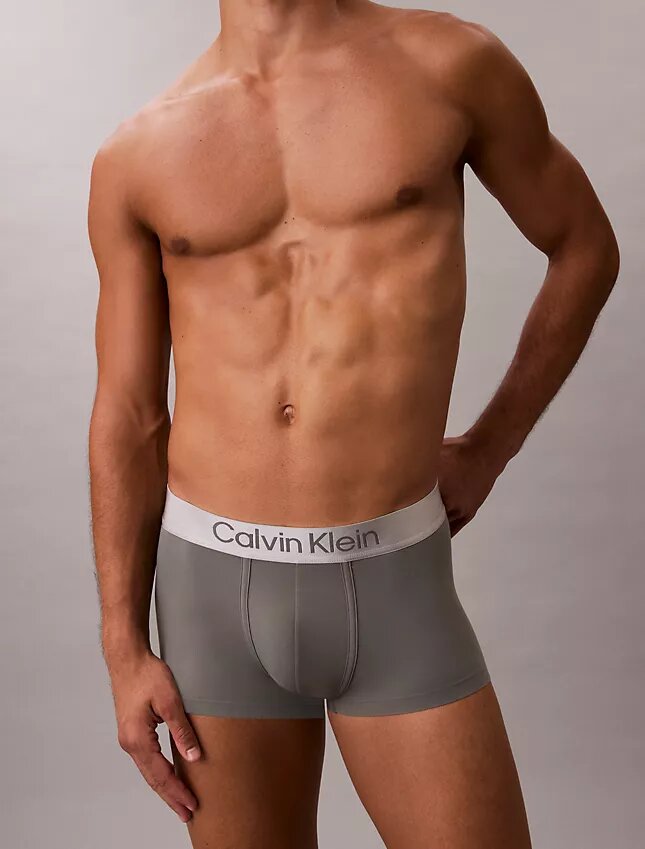 Gebürstete Mikrofaser-Stretch-Low Rise Trunk-Boxershorts Gebürstete Mikrofaser-Stretch-Low Rise Trunk-Boxershorts