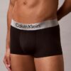 Gebürstete Mikrofaser-Stretch-Low Rise Trunk-Boxershorts