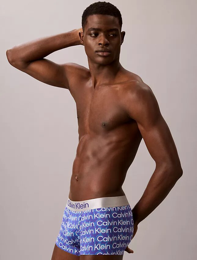 Gebürstete Mikrofaser-Stretch-Low Rise Trunk-Boxershorts Gebürstete Mikrofaser-Stretch-Low Rise Trunk-Boxershorts