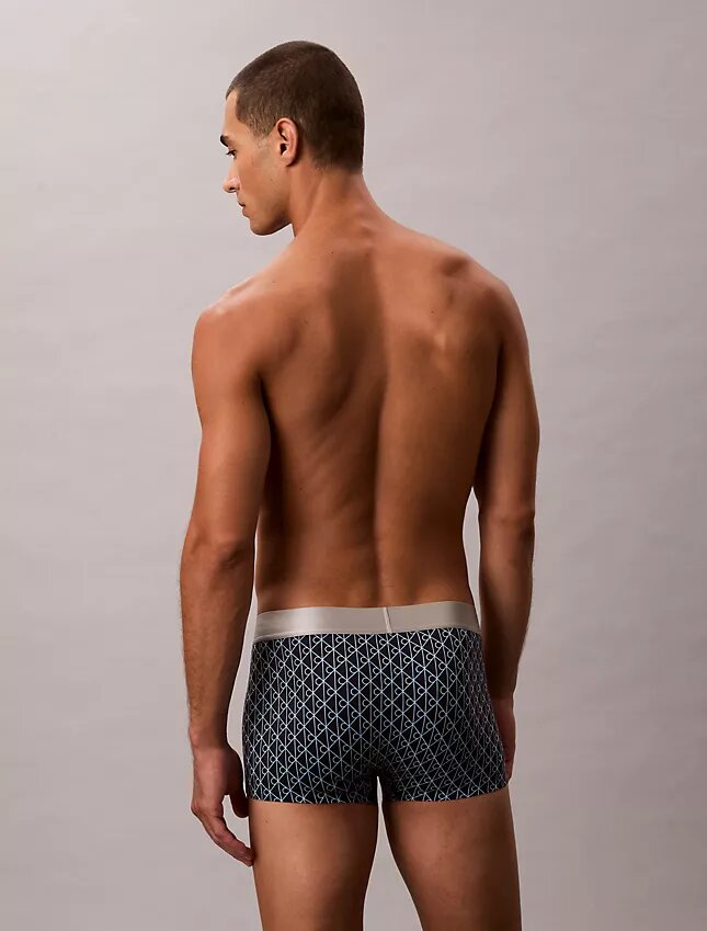 Gebürstete Mikrofaser-Stretch-Low Rise Trunk-Boxershorts Gebürstete Mikrofaser-Stretch-Low Rise Trunk-Boxershorts