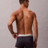 Gebürstete Mikrofaser-Stretch-Low Rise Trunk-Boxershorts
