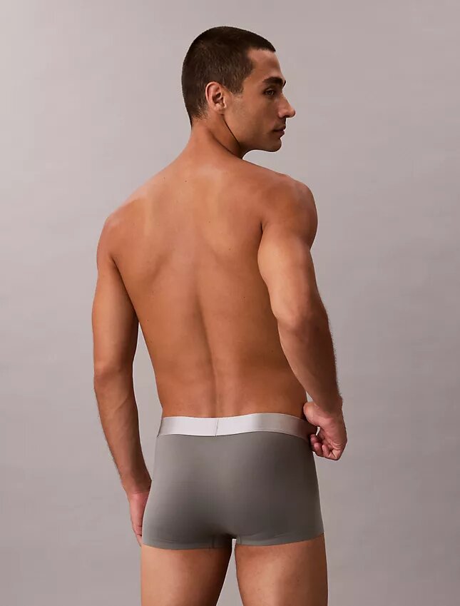 Gebürstete Mikrofaser-Stretch-Low Rise Trunk-Boxershorts Gebürstete Mikrofaser-Stretch-Low Rise Trunk-Boxershorts