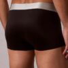 Gebürstete Mikrofaser-Stretch-Low Rise Trunk-Boxershorts