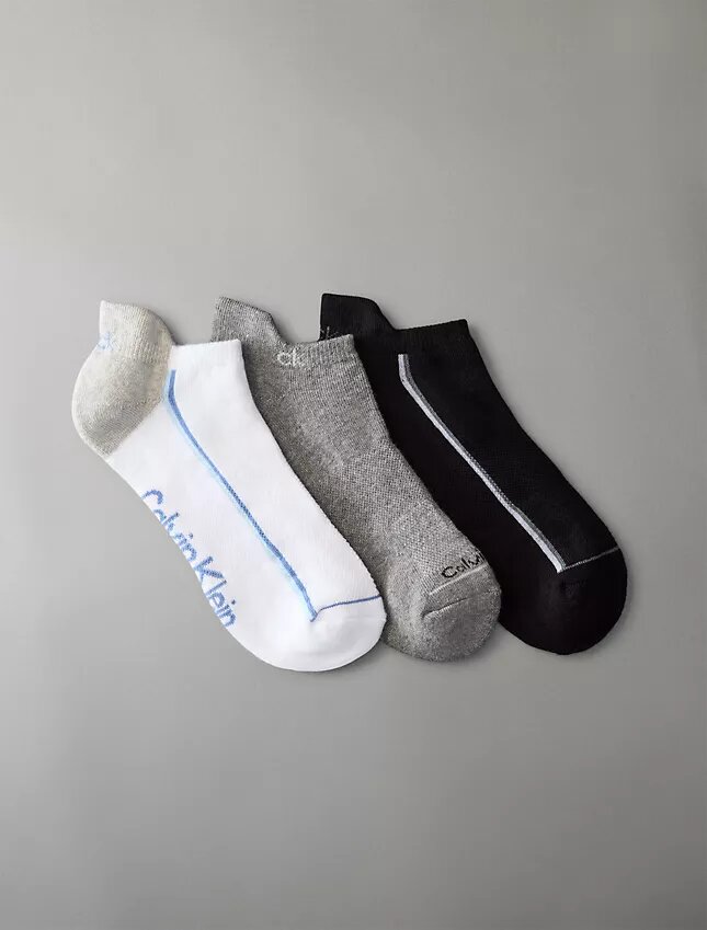Gepolsterte No-Show-Socken im 3er-Pack Gepolsterte No-Show-Socken im 3er-Pack