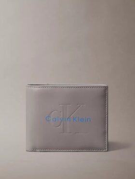 Geprägte Monologo-Geldbörse mit Münzfach