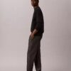 Gerade Chambray-Hose zum Hineinschlüpfen Gerade Chambray-Hose zum Hineinschlüpfen