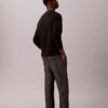 Gerade Chambray-Hose zum Hineinschlüpfen Gerade Chambray-Hose zum Hineinschlüpfen