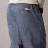 Gerade Chambray-Hose zum Hineinschlüpfen Gerade Chambray-Hose zum Hineinschlüpfen