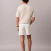 Gerade geschnittene Shorts aus Cotton Stretch