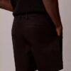 Gerade geschnittene Shorts aus Cotton Stretch