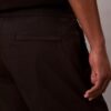 Gerade Seersucker-Shorts mit Gummizug, 18 cm