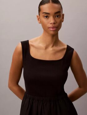 Gerafftes Midikleid