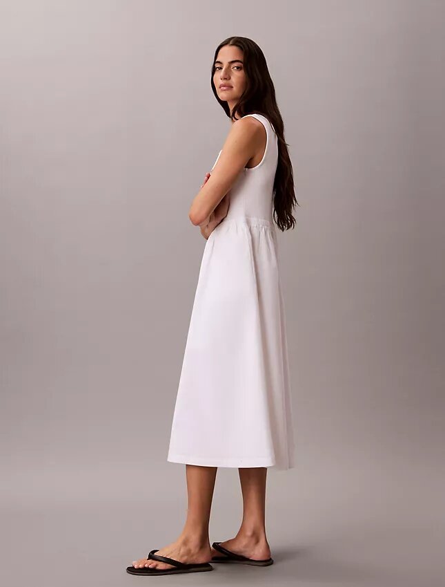 Gerafftes Midikleid Gerafftes Midikleid