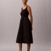 Gerafftes Midikleid Gerafftes Midikleid