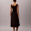 Gerafftes Midikleid Gerafftes Midikleid
