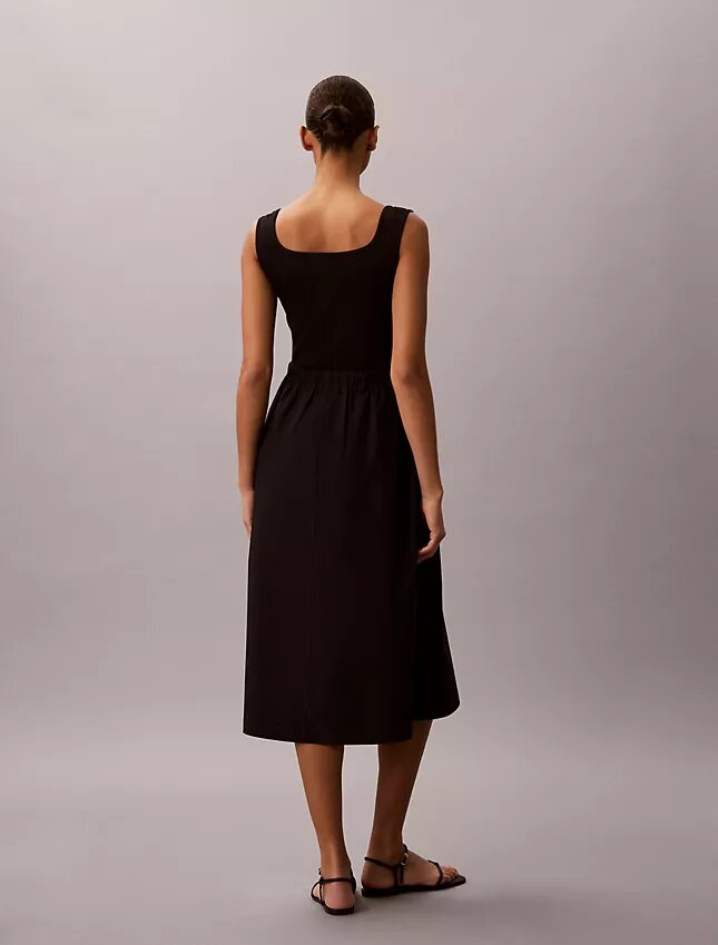 Gerafftes Midikleid Gerafftes Midikleid