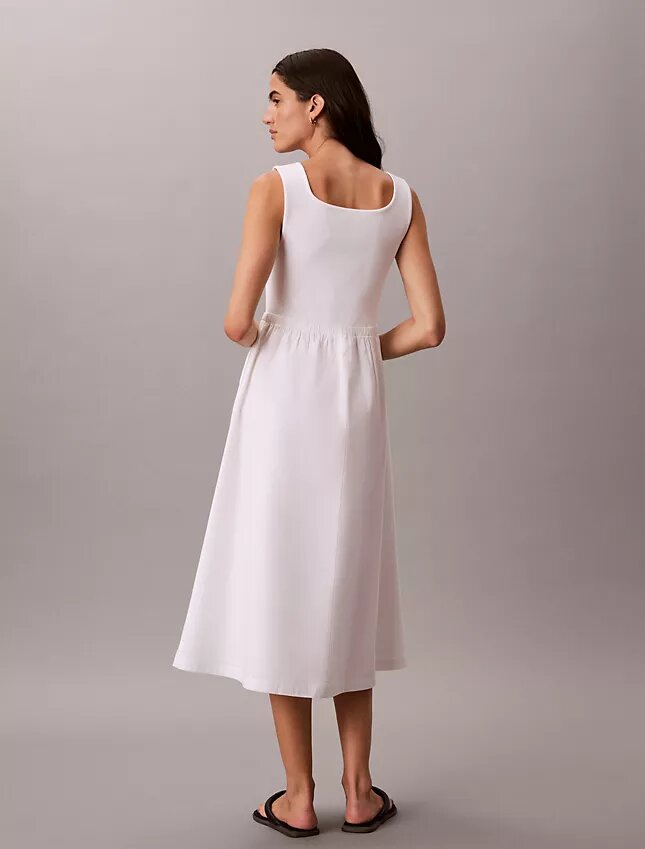 Gerafftes Midikleid Gerafftes Midikleid