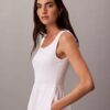 Gerafftes Midikleid Gerafftes Midikleid